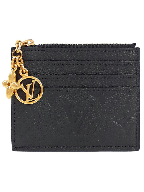 【LOUIS VUITTON】ルイヴィトン『モノグラム アンプラント カードケース ポルト カルト フローラ』M82639 レディース コインケース 1週間保証【中古】