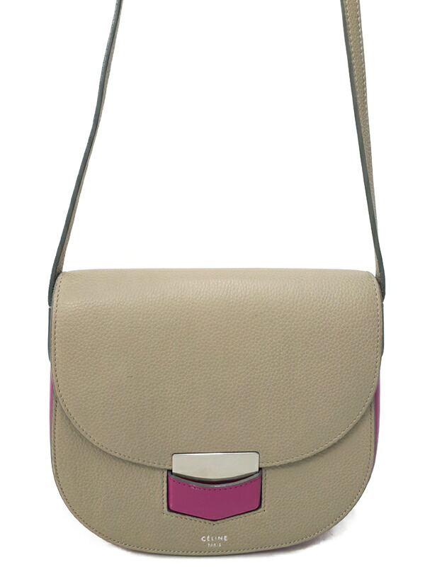 【CELINE】セリーヌ『トロッター スモール』176643 レディース ショルダーバッグ 1週間保証【中古】|高山質店