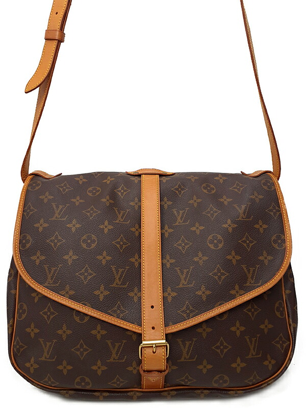 【LOUIS VUITTON】ルイヴィトン『モノグラム ソミュールGM』M42254 レディース ショルダーバッグ 1週間保証【中古】｜高山質店