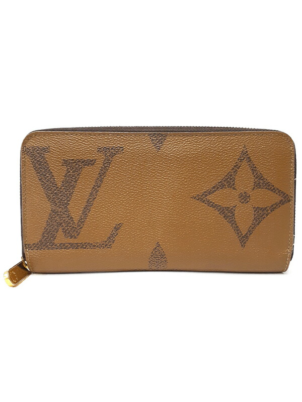 【LOUIS VUITTON】ルイヴィトン『ジャイアント モノグラム リバース ジッピーウォレット』M69353 レディース ラウンドファスナー長財布 1週間保証【中古】｜高山質店
