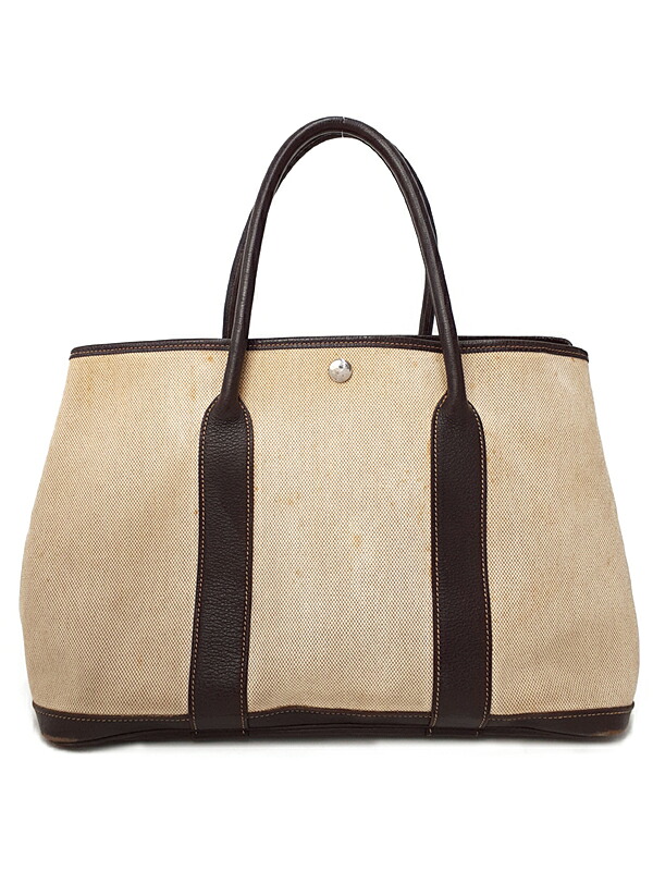 【HERMES】エルメス『ガーデンパーティ36』□I刻印 2005年製 レディース トートバッグ 1週間保証【中古】|高山質店