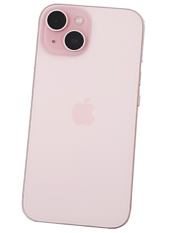 【Apple】アップル『iPhone15 / 6.1inch / 128GB / SIMロック解除済 ソフトバンク / ピンク』MTMJ3J/A 2023年9月発売 スマートフォン 1週間保証【中古】｜高山質店
