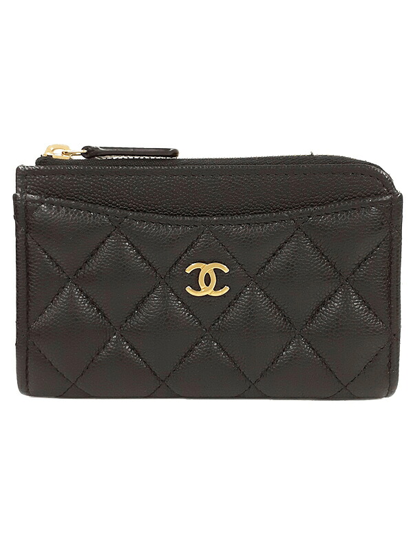 【CHANEL】シャネル『マトラッセ ココマーク カードケース』AP3179 レディース 小銭入れ付きカードケース 1週間保証【中古】｜高山質店