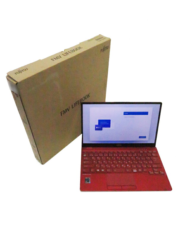 【FUJITSU】富士通『FMV LIFEBOOK UH90/F3 / 13.3inch / Core i7 / 8GB / 512GB / ガーネットレッド』FMVU90F3R 2021年10月発売 ノートPC 1週間保証【中古】|高山質店