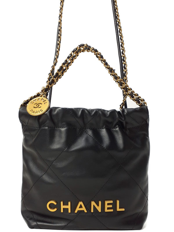 【CHANEL】シャネル『シャネル22 ミニ ハンドバッグ』AS3980 レディース 2WAYバッグ 1週間保証【中古】｜高山質店