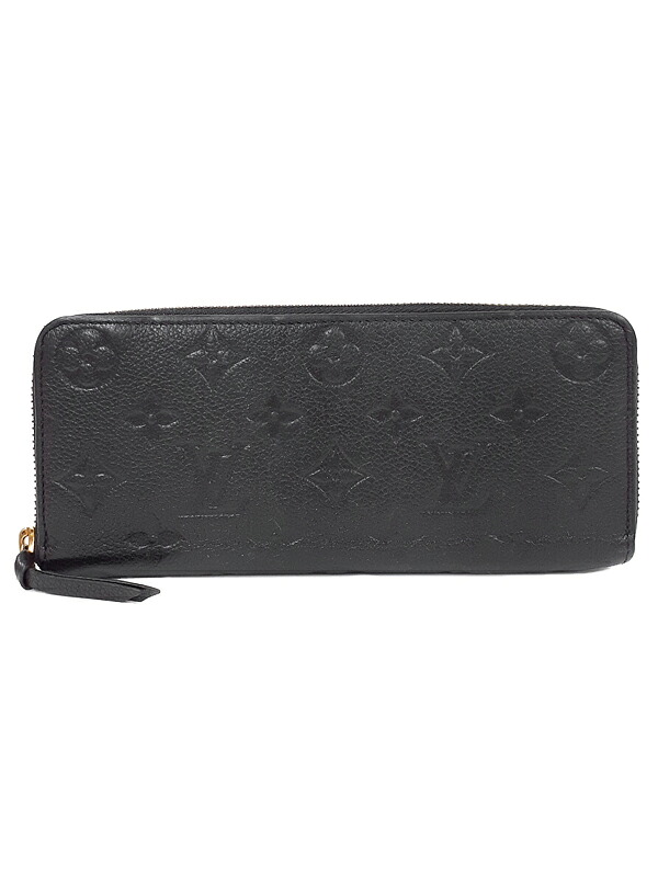 【LOUIS VUITTON】ルイヴィトン『モノグラム アンプラント ポルトフォイユ クレマンス』M60171 レディース ラウンドファスナー長財布 1週間保証【中古】｜高山質店