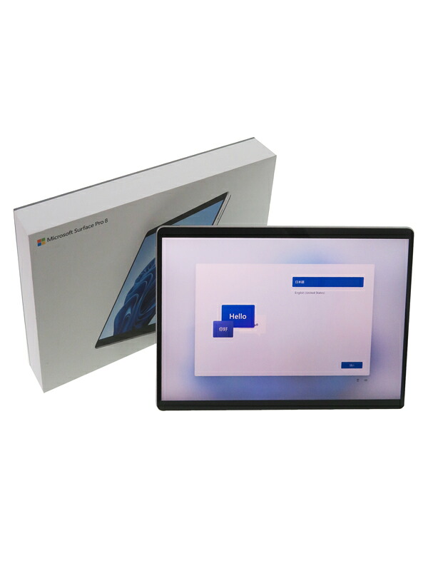 【Microsoft】マイクロソフト『Surface Pro 8 / 13inch / Core i5 / 8GB / 256GB / プラチナ』8PQ-00010 タブレットPC 1週間保証【中古】｜高山質店 42,647円