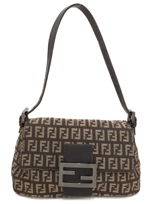 【FENDI】フェンディ『ズッキーノ柄 ミニ マンマバケット』8BR180 レディース ハンドバッグ 1週間保証【中古】|高山質店