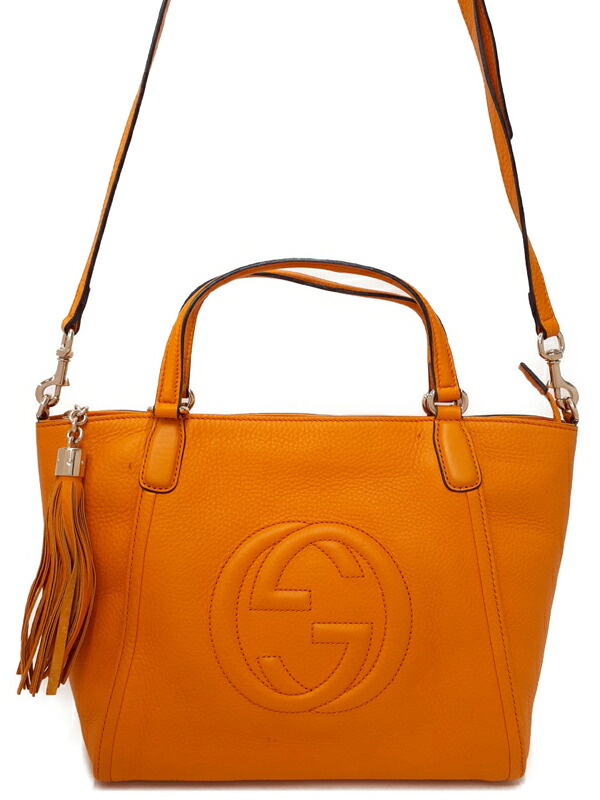【GUCCI】グッチ『ソーホー 2WAYハンドバッグ』369176 レディース 2WAYバッグ 1週間保証【中古】｜高山質店