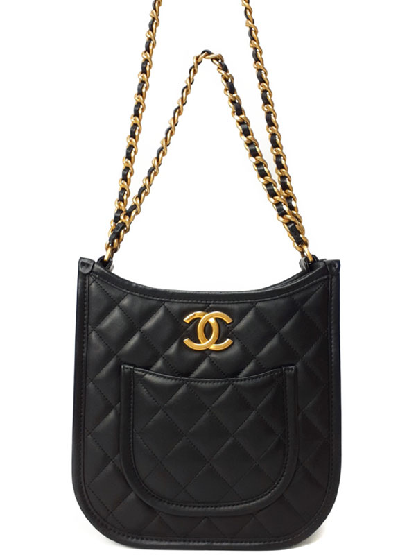【CHANEL】シャネル『マトラッセ ホーボー ショルダーバッグ』AS4532 レディース 2WAYバッグ 1週間保証【中古】｜高山質店