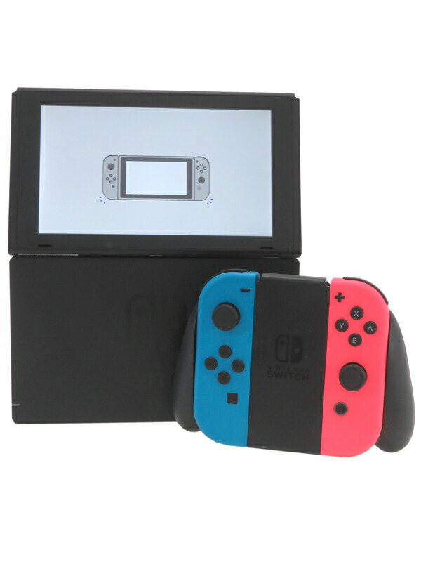 【Nintendo】任天堂『Nintendo Switch / ネオンブルー・ネオンレッド』HAD-S-KABAA 2019年8月発売 ゲーム機本体 1週間保証【中古】｜高山質店