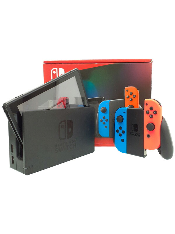 【Nintendo】ニンテンドー『Nintendo Switch ネオンブルー ネオンレッド』HAD-S-KABAH ゲーム機本体 1週間保証【中古】｜高山質店