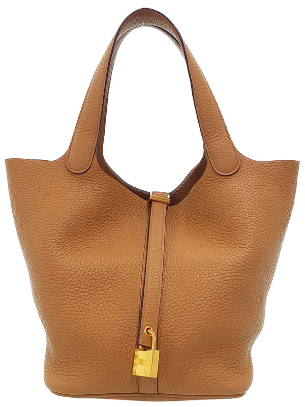 【HERMES】エルメス『ピコタンロックMM』B刻印 2023年製 レディース ハンドバッグ 1週間保証【中古】｜高山質店