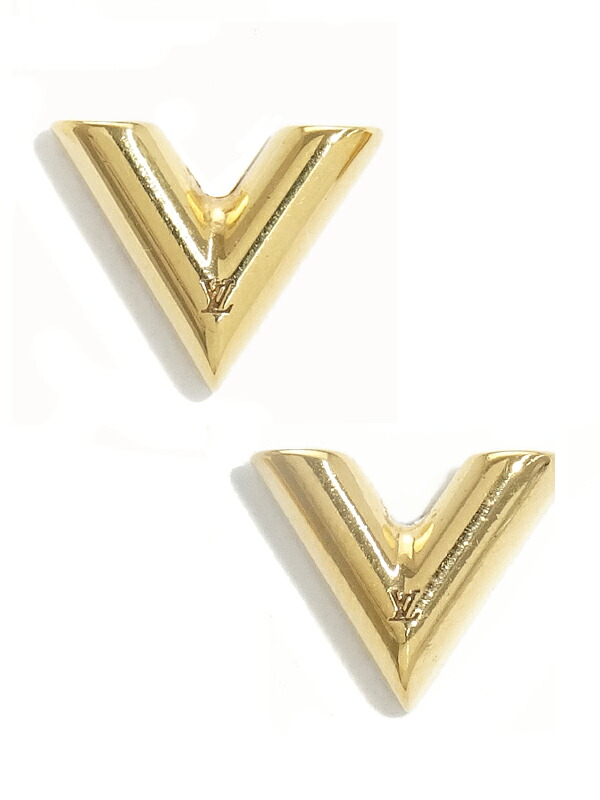 【LOUIS VUITTON】ルイヴィトン『ピアス・エセンシャル V』M68153 1週間保証【中古】｜高山質店