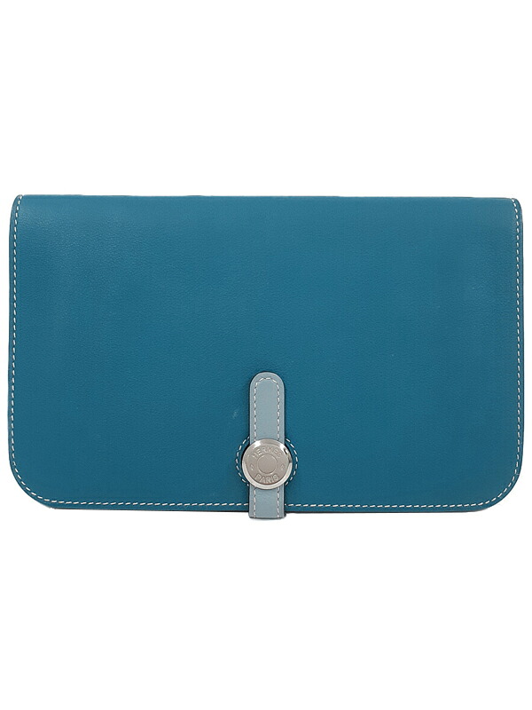 【HERMES】エルメス『ドゴンGM ヴェルソ』□Q刻印 2013年製 メンズ レディース 二つ折り長財布 1週間保証【中古】|高山質店