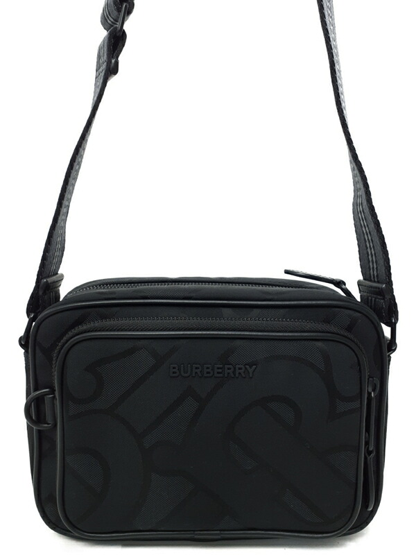 【BURBERRY】バーバリー『TB モノグラムジャガード パディバッグ』8043708 メンズ ショルダーバッグ 1週間保証【中古】|高山質店