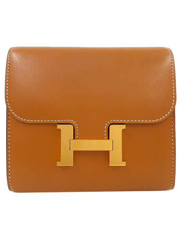 【HERMES】エルメス『コンスタンス コンパクト』D刻印 2019年製 レディース 二つ折り短財布 1週間保証【中古】|高山質店