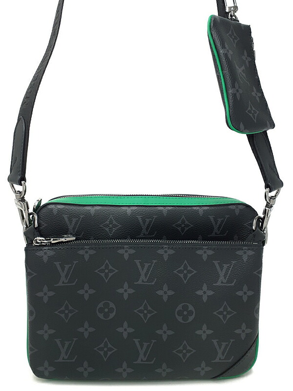 【LOUIS VUITTON】ルイヴィトン『モノグラム エクリプス トリオ メッセンジャー』M26052 メンズ ショルダーバッグ 1週間保証【中古】｜高山質店