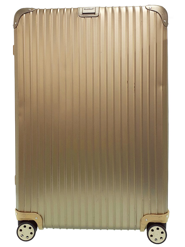 【RIMOWA】リモワ『トパーズ チタニウム キャビン マルチホイール 4輪 98L』923.77.03.4 メンズ レディース キャリーケース 1週間保証【中古】｜高山質店