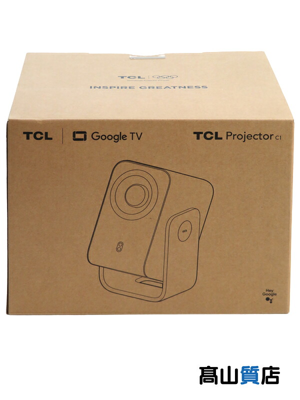 【TCL】【未使用品】TCLジャパンエレクトロニクス『ポータブルプロジェクター / TCL PROJECTOR C1』C10L3F 映像機器 1週間保証【中古】｜高山質店