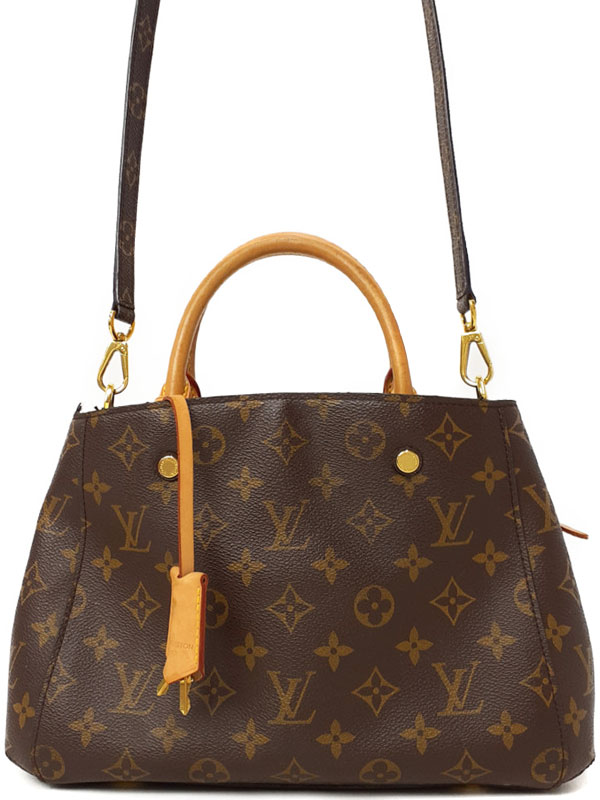 【LOUIS VUITTON】ルイヴィトン『モノグラム モンテーニュBB』M41055 レディース 2WAYバッグ 1週間保証【中古】｜高山質店 102,485円