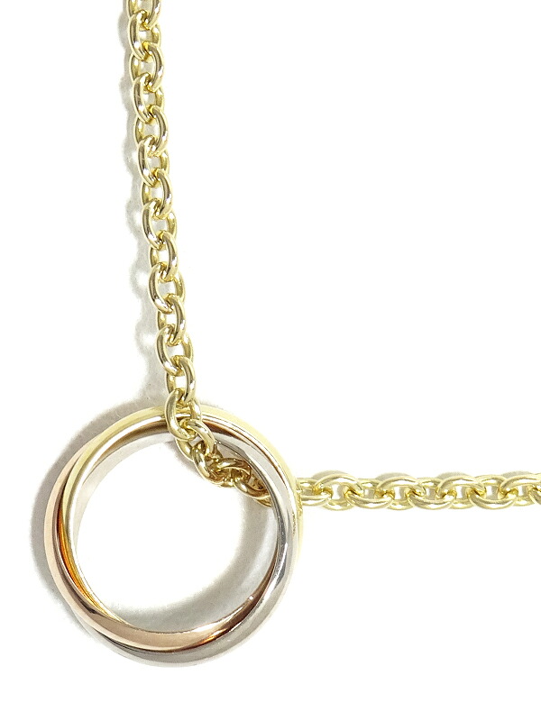 【Cartier】カルティエ『K18YG/K18PG/K18WG ベビートリニティ ネックレス』1週間保証【中古】|高山質店