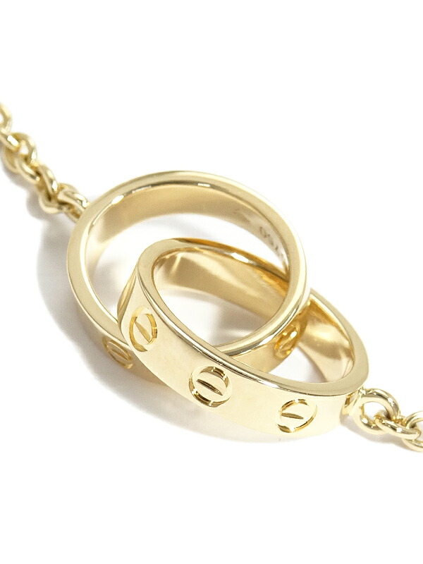 【Cartier】カルティエ『K18YG LOVE ネックレス ベビーラブ』1週間保証【中古】｜高山質店