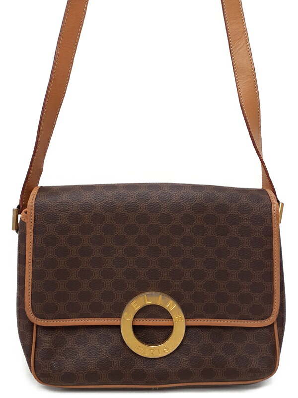 【CELINE】セリーヌ『マカダム柄 ショルダーバッグ』レディース 1週間保証【中古】|高山質店