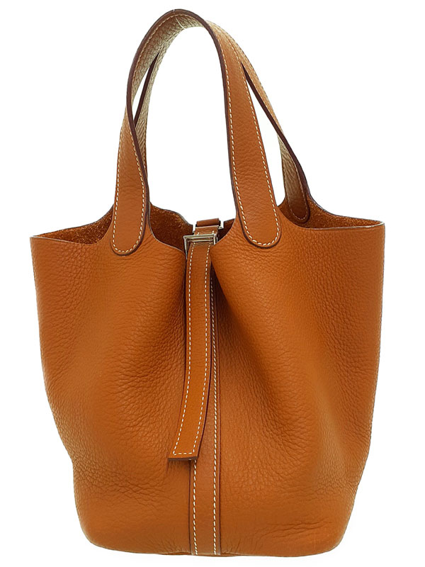 【HERMES】エルメス『ピコタンPM』□I刻印 2005年製 レディース ハンドバッグ 1週間保証【中古】｜高山質店