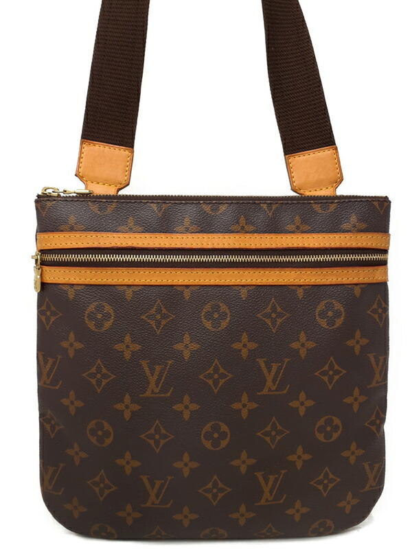 【LOUIS VUITTON】ルイヴィトン『モノグラム ポシェット ボスフォール』M40044 メンズ レディース ショルダーバッグ 1週間保証【中古】｜高山質店