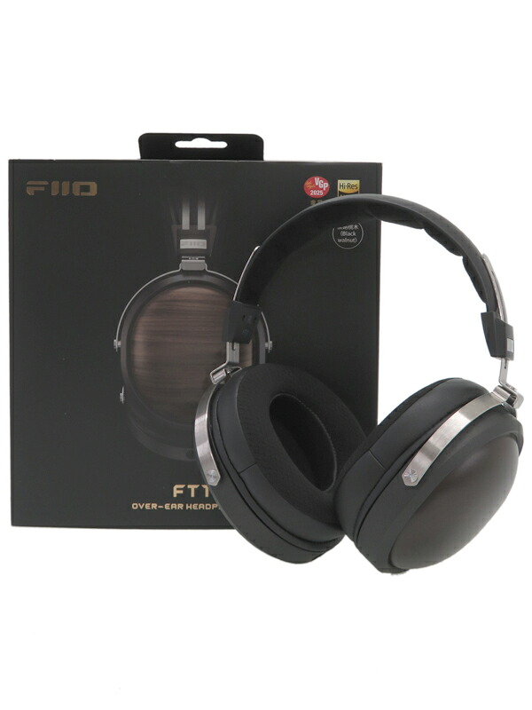 【FiiO】フィーオ『密閉型ヘッドホン / FT1 Black』2024年9月発売 音響機器 1週間保証【中古】｜高山質店 13,411円