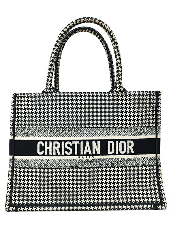 【Christian Dior】クリスチャンディオール『ブックトート ミディアム』レディース トートバッグ 1週間保証【中古】｜高山質店