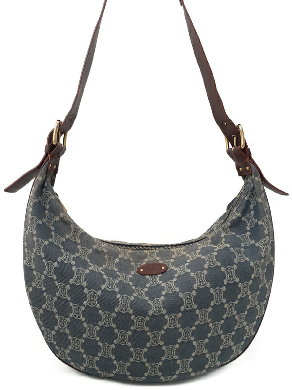 【CELINE】セリーヌ『パリマカダム柄 ショルダーバッグ』レディース 1週間保証【中古】｜高山質店