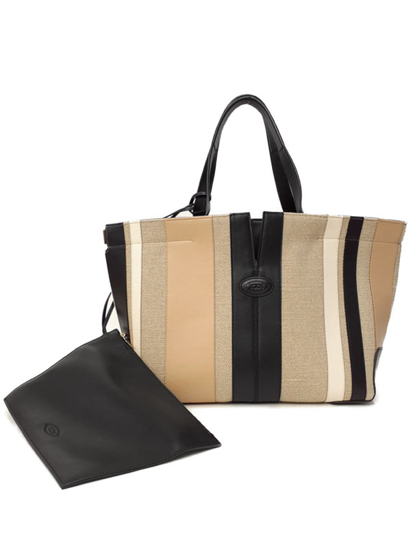 【TOD&rsquo;S】トッズ『ディーアイ バッグ フォリオ ショッピングバッグ』レディース トートバッグ 1週間保証【中古】｜高山質店