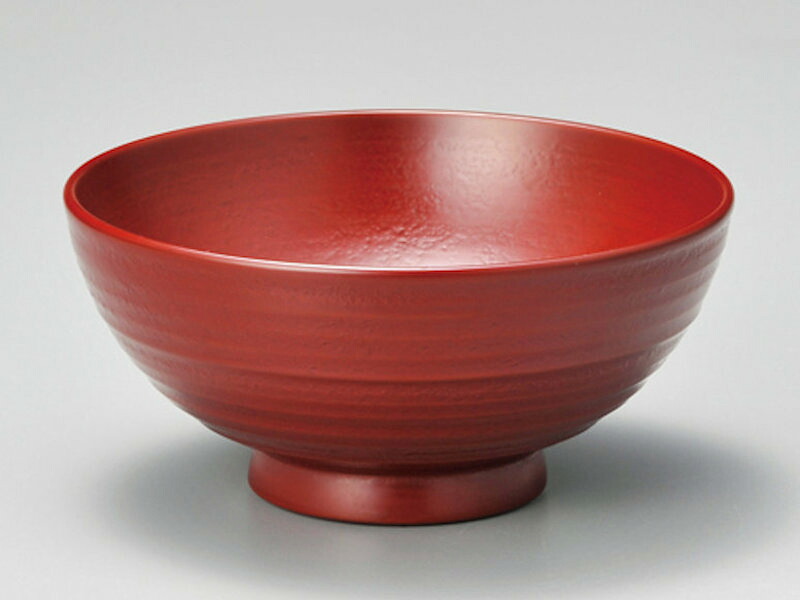 地の粉 大椀 古代朱 1客：木製漆塗り 日本製 どんぶり 大椀 和食器 日本食 ボウル おしゃれ かわいい お誕生日 記念品 プレゼント ギフト 母の日 雑貨 日本製 国産