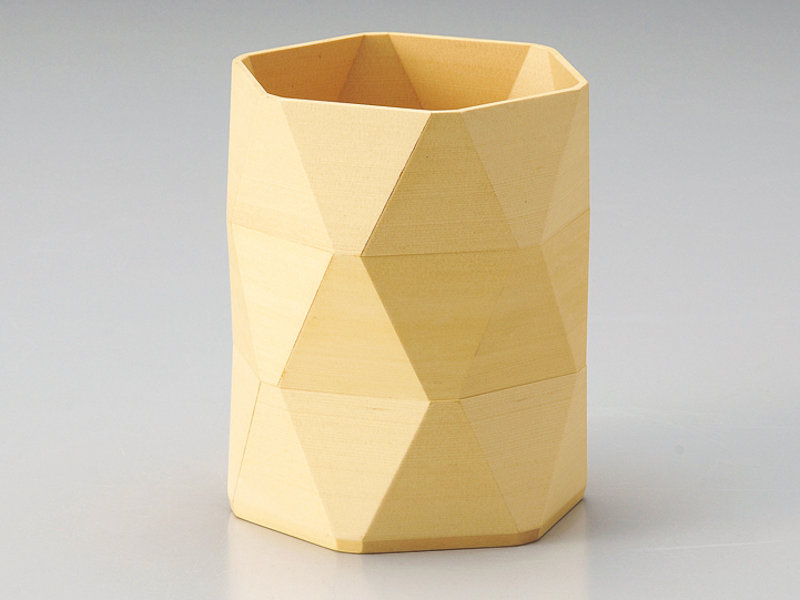 ダイヤ型BOX(Tall) ナチュラル 1個:木製 日本製 和風 デスク おしゃれ かわいい 御祝 記念品 永年勤続 入学 プレゼント ギフト 母の日 雑貨 日本製 国産|漆器たかやすみ