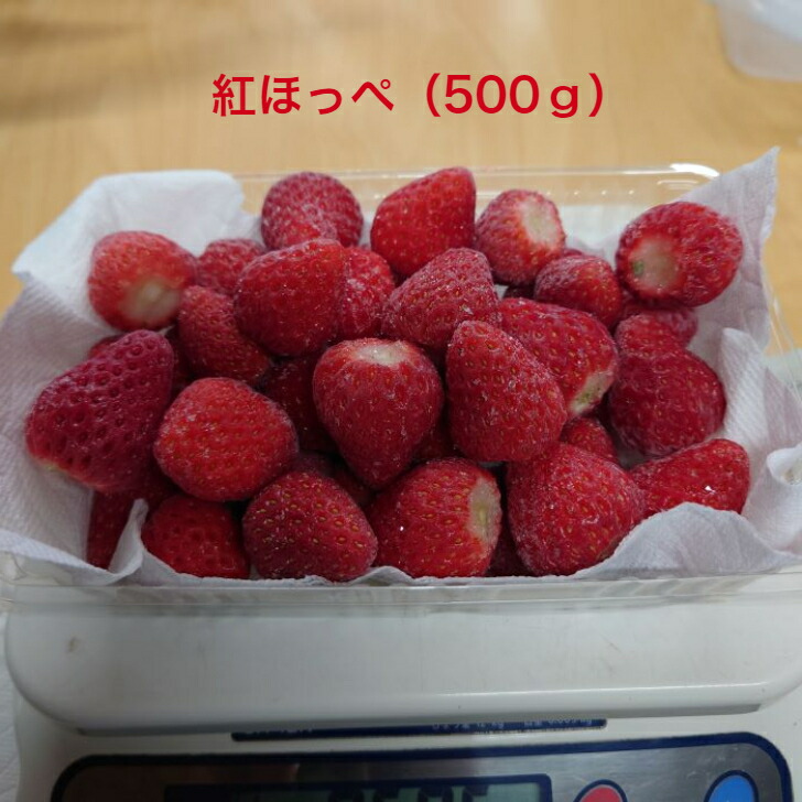 楽天市場】冷凍いちご よつぼし 紅ほっぺ 国産 2026年度産 いちご 1kg
