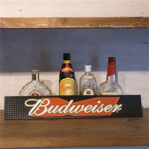 楽天市場 バドワイザー バーマット おうち時間 アメリカ雑貨 アメリカン雑貨 Budweiser マット 敷きマット キッチン インテリア雑貨 グッズ バー お酒 ビール おしゃれ かっこいい 人気 ていく おふ