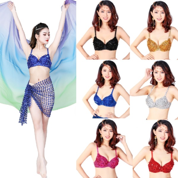 楽天市場】ベリーダンス衣装 ブラトップ フロントホックバック