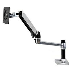 エルゴトロン ERGOTRON 45-241-026 LX 勉強机マウント 管する手 軽銀 34in(3.2～11.3kg)まで相応う オフィス機器-パソコン・周辺機器-その他