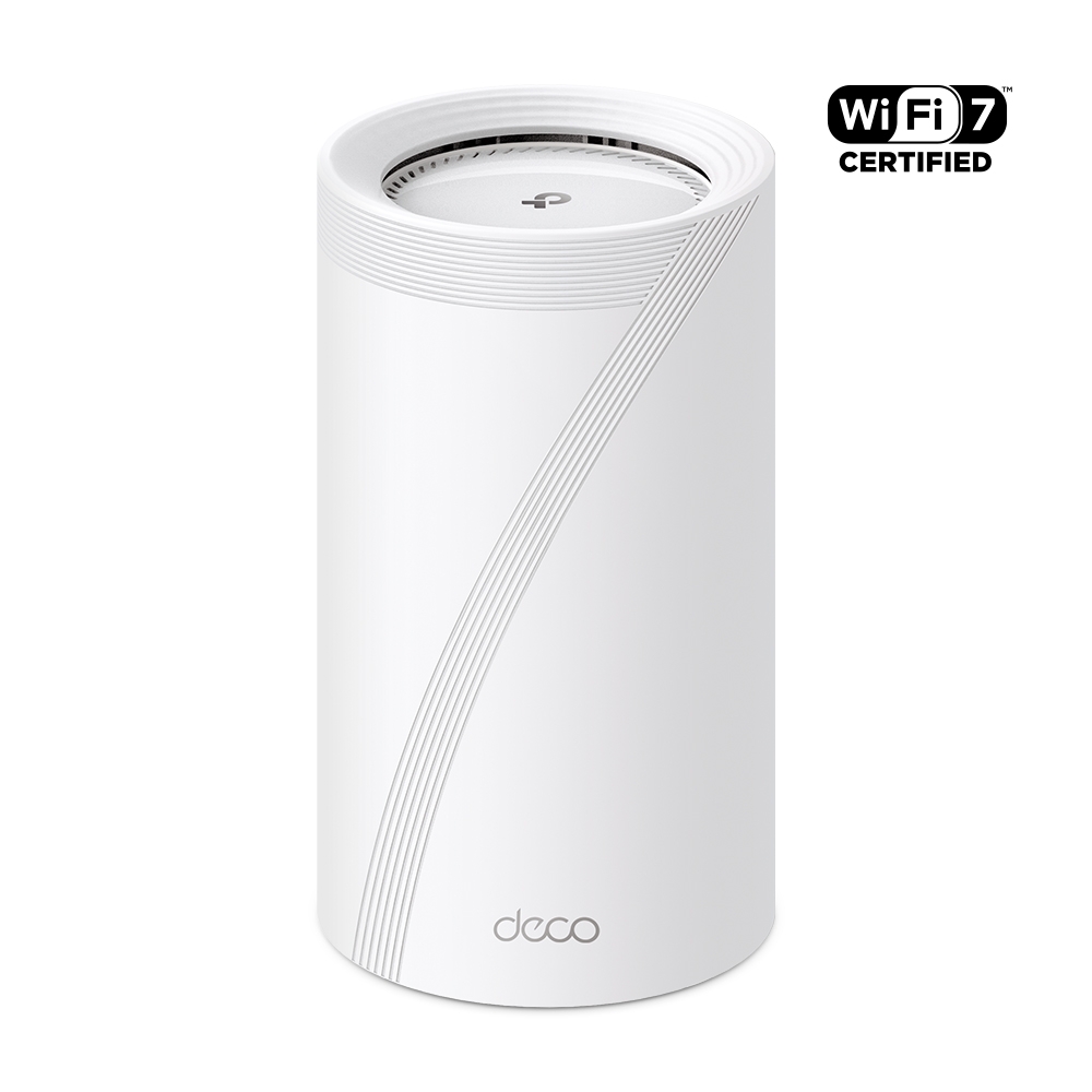 TP-Link（ティーピーリンク） BE22000 トライバンドメッシュWi-Fi 7ルータ（1容器に並べる） 11520+8640+1376Mbps 10Giga界面×2 IPoE IPv6 人工知能学メッシュ Deco BE85 1Pack