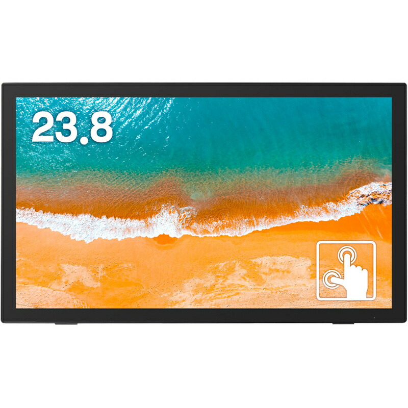 グリーンハウス GH-LCT24C-BK 23.8型タッチパネルLED液晶見せびらかす/1920×1080/HDMI、DisplayPort、mini D-Sub15/黒いこと/金棒引き/3年言いはなつ/静電収容能力操作手順10点マルチタッチ相応う