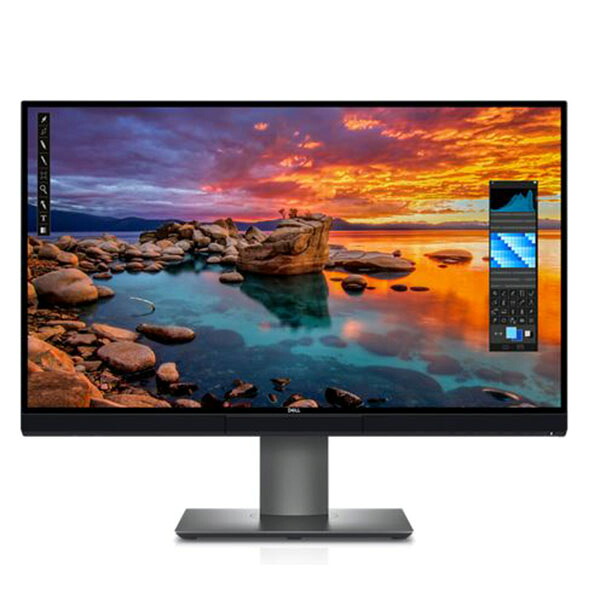 【法人押さえる】Dell Technologies UP2720Q 液晶見せびらかす 27型/3840×2160/HDMI、DisplayPort、USB-C/しろがね色/金棒引き：なし