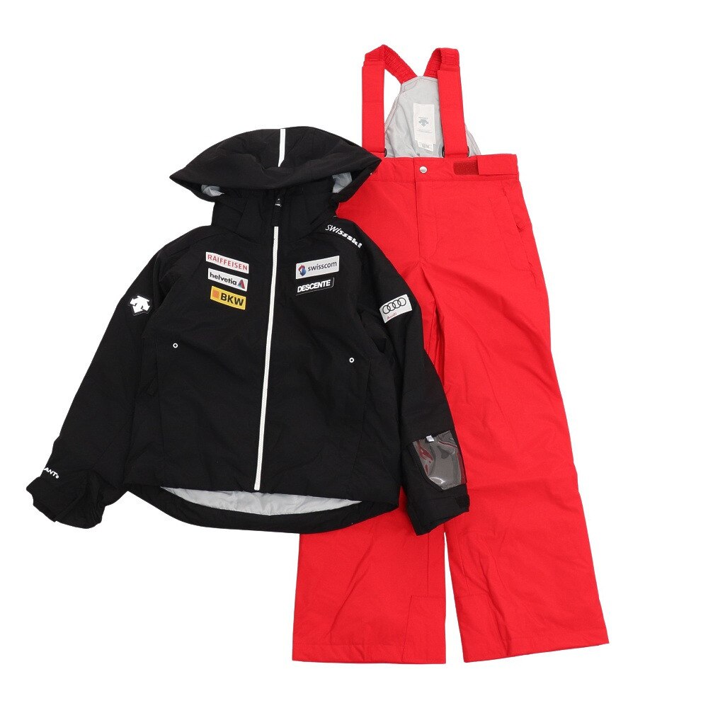 【楽天市場】(デサント）DESCENTE JUNIOR SUIT スキー JRスーツ DWJUJH90 BLK：ネクサススポーツ楽天市場店