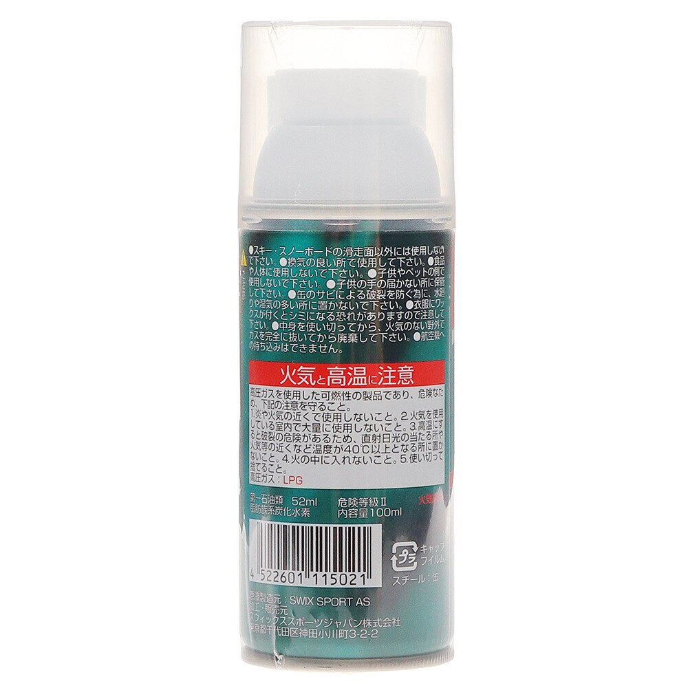 入荷中 スウィックス エアゾール １００ｍｌ ウインター用品 ワックス F40100J whitesforracialequity.org