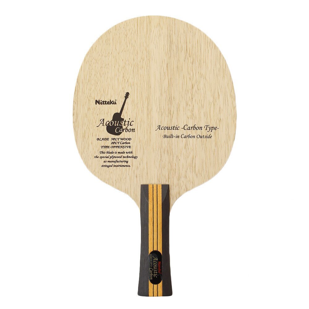 楽天市場】ニッタク 卓球ラケット アコースティックカーボンG-REVISION