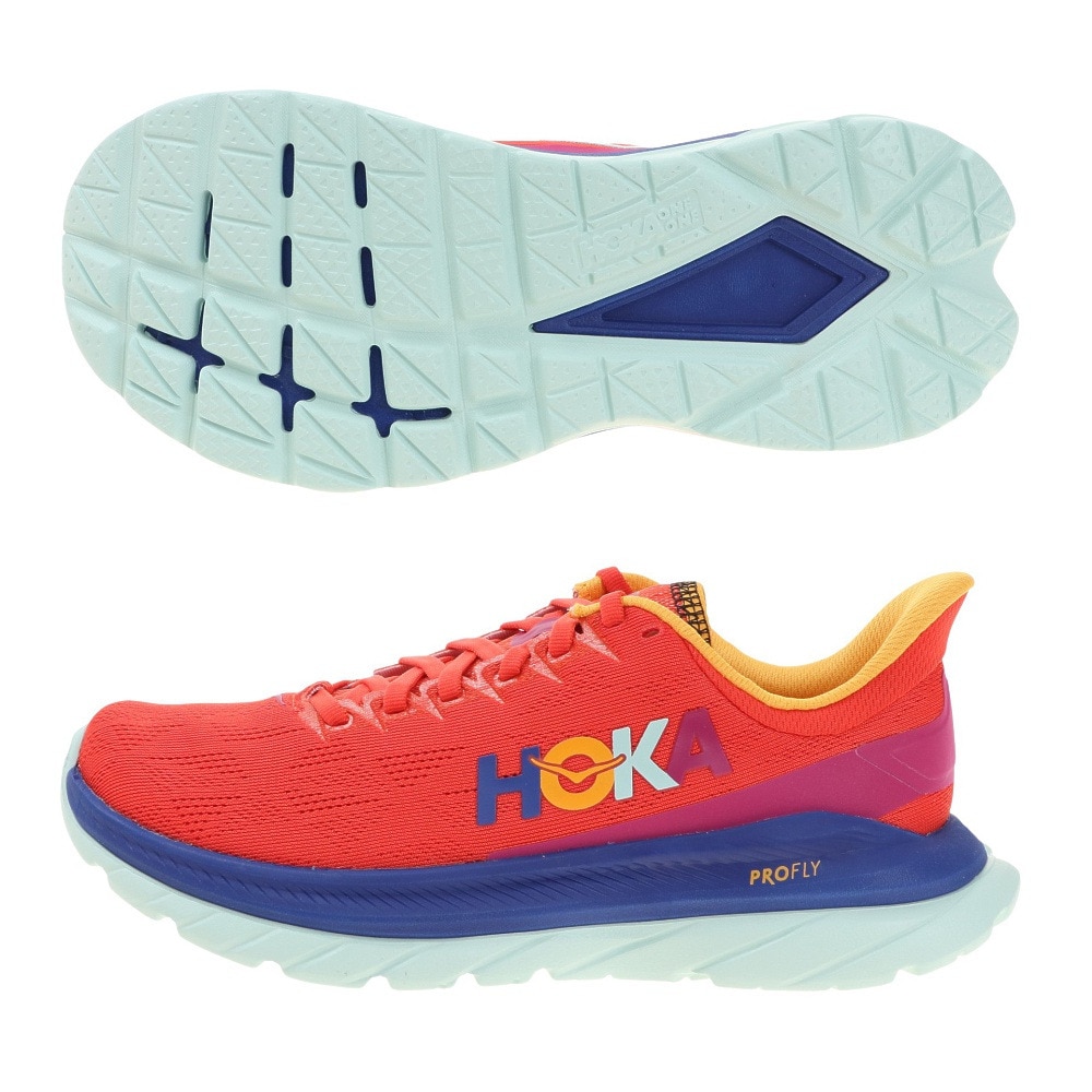 ワンダフルデー×ポイントアップ ＨＯＫＡ ＯＮＥＯＮＥ ＭＡＣＨ４ シューズ Ｌレーシングシューズ 1113529-FBLN 新しい到着