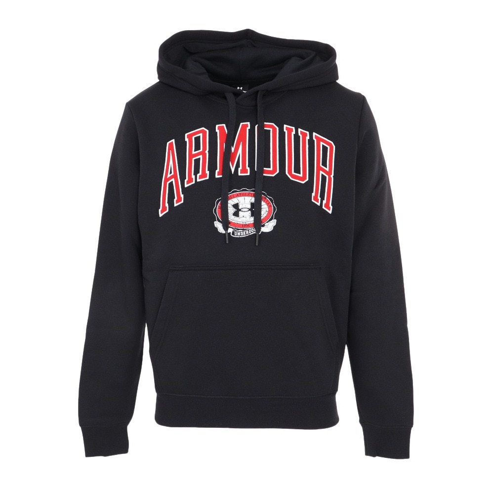 アンダーアーマー ＵＡ　ＣＯＬＬＥＧＩＡＴＥ　Ｆ　ＬＥＥＣＥ　ＨＤ トレーニングウエア スウェットパーカー 1381332-001　冬　クリアランス