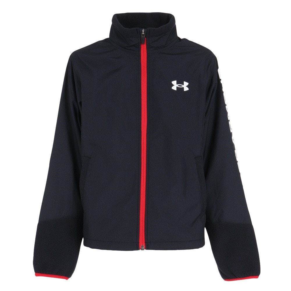 アンダーアーマー ＵＡ　ＨＹＢＲＩＤ　ＷＯＶＥＮ　ＦＵＬＬ　ＺＩＰ　ＪＡＣＫＥ トレーニングウエア ブレーカーシャツ 1381177-001　冬　クリアランス