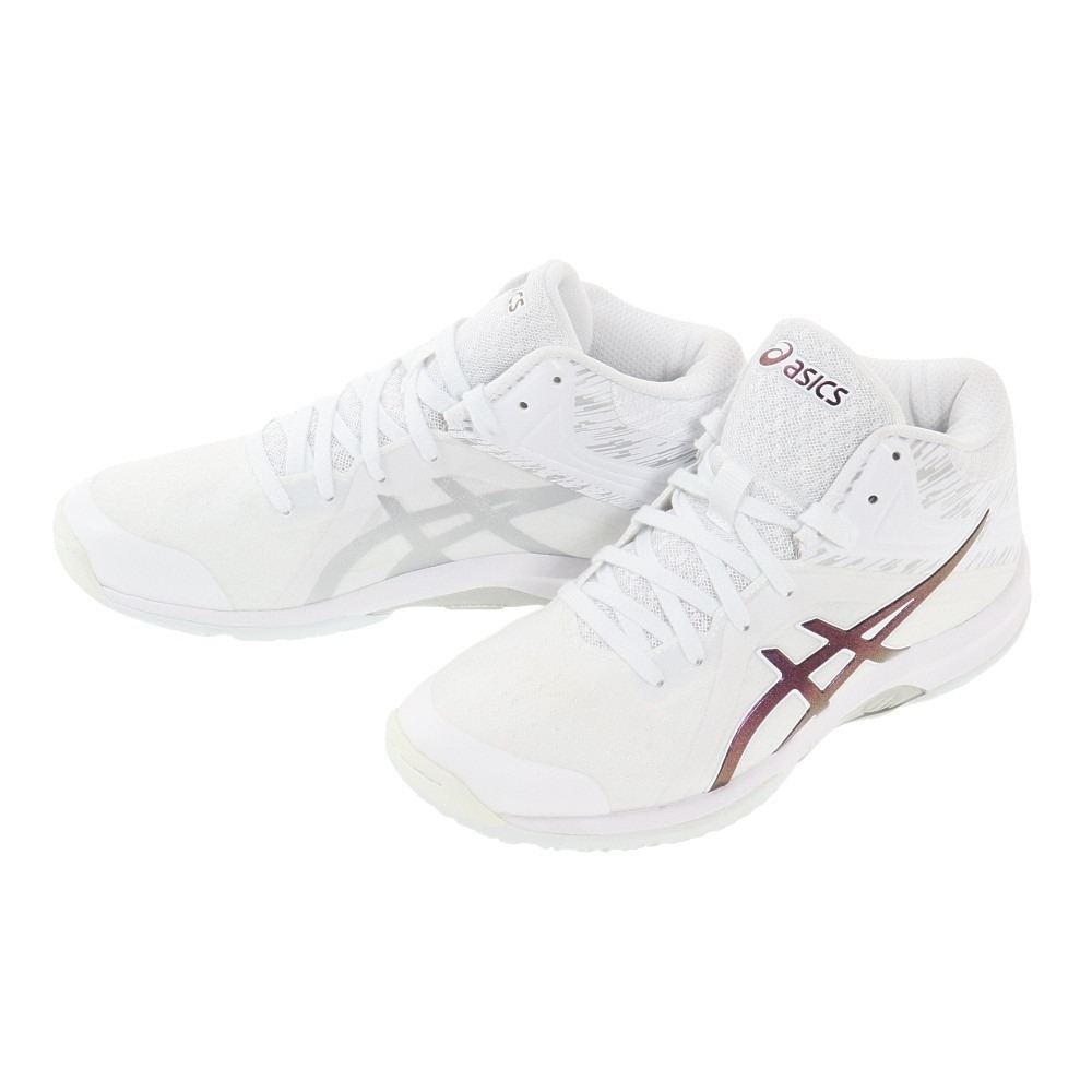 アシックス ＬＡＤＹＧＥＬＦＡＩＲＹ8ＸＳ バスケットボール ＬバスケットＳＨ バスケットシューズ バスケ シューズ バッシュ 白 レディ ゲルフェアリー レディース 限定カラー ミッドカット TBF32X.101